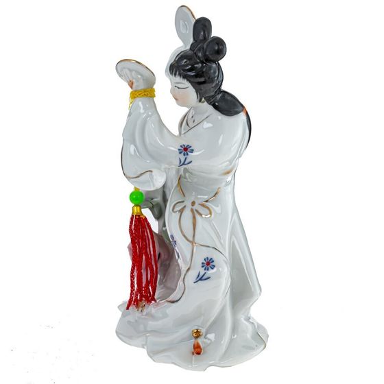 Фигурка декоративная &quot;Гейша&quot; (блок 4 шт), Д11,5 Ш6,5 В15 см, 4в.