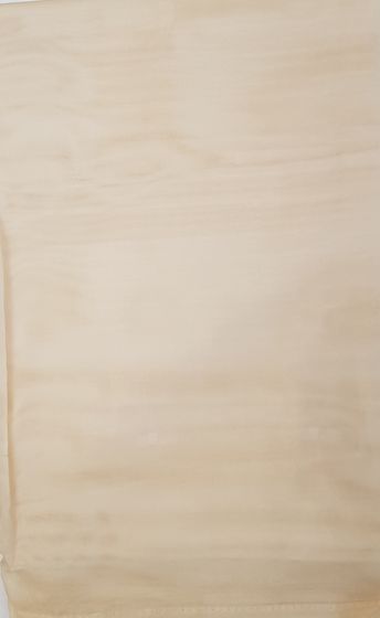 !09 Набор штор 2 штуки - Тюль 140*180 см., бежевая, шторная лента