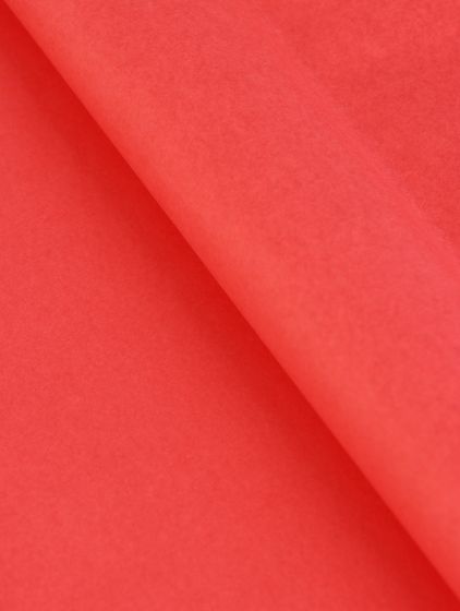 !09 Бумага тишью (набор 7 листов) цвет кирпичный 50 х 66 см.