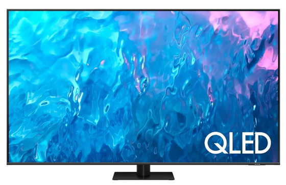 Телевизор QLED 65&quot; Samsung QE65Q70CAUXUZ серый/черный (Smart TV)