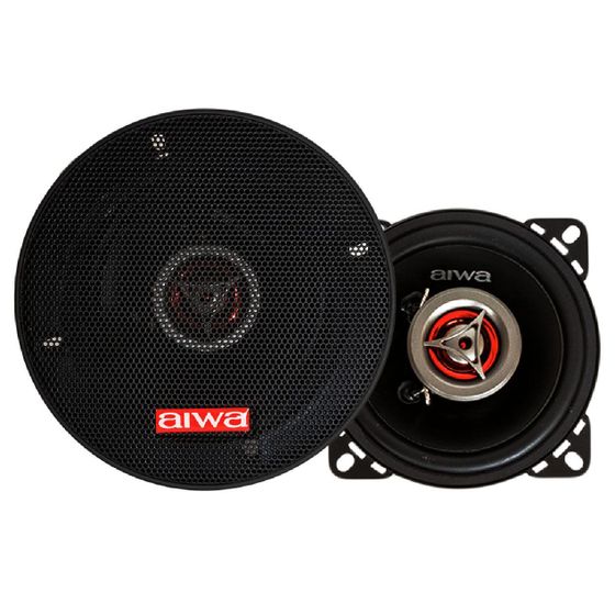 Колонки автомобильные AIWA ASM-420 4&quot;(10см) 130Вт 90дБ 4Ом (ком:2кол)