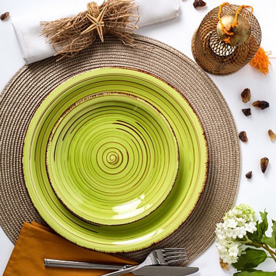 Тарелка обеденная LEMONGRASS 26см