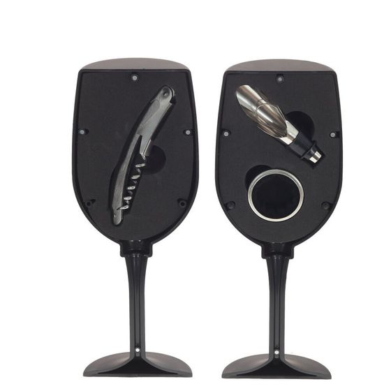 Набор для вина (3 предмета), Д9 Ш9 В23 см