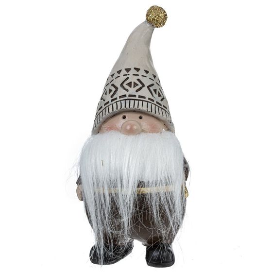 Фигурка декоративная &quot;Гном&quot;, L7 W6,5 H15 см, 2в.