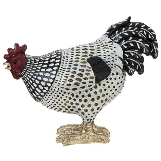 Фигурка декоративная &quot;Петух&quot;/&quot;Курица&quot;, L13 W5,5 H15 см, 2в.