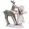 Фигурка декоративная &quot;Девочка с оленем&quot;, L15 W5,5 H14,5 см