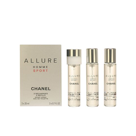 Chanel Allure Homme Sport Туалетная вода 3x20 мл. Сменные блоки