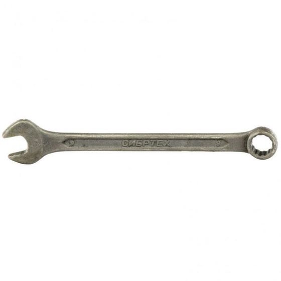 Ключ комбинированный &quot;Сибртех&quot; 14904, фосфатированный, 9 мм, ГОСТ 16983
