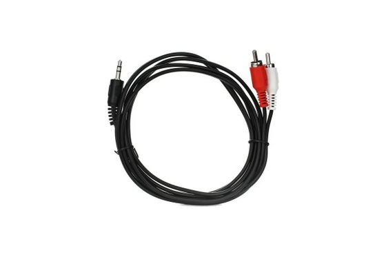 Кабель Vcom Jack 3.5 мм(m)-2xRCA(m) 1.5м черный (VAV7183-1.5M)