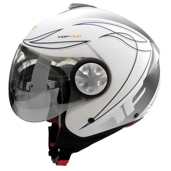 TOPFUN Eagle open face helmet