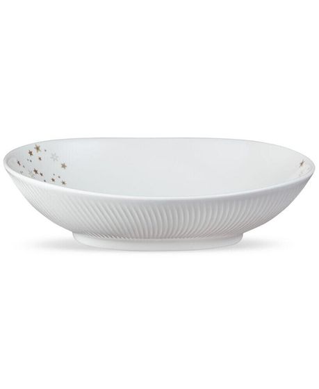 Porcelain Arc White Stars Serving Bowl 84.5 oz.