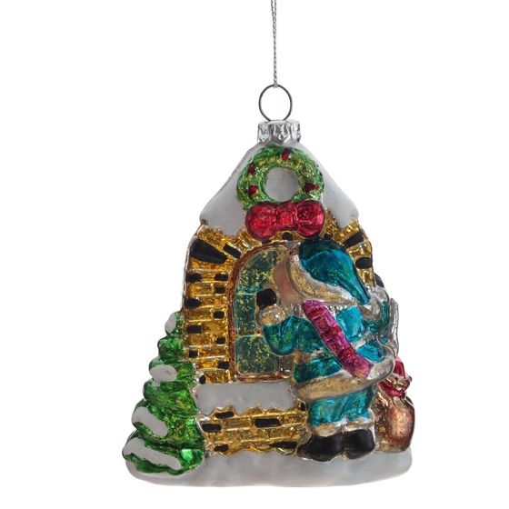 Украшение новогоднее &quot;Рождество&quot;, L9 W4 H12 см, 2в.(уена за один вид)