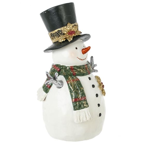 Фигурка декоративная &quot;Снеговик&quot;, L17 W11 H25 см