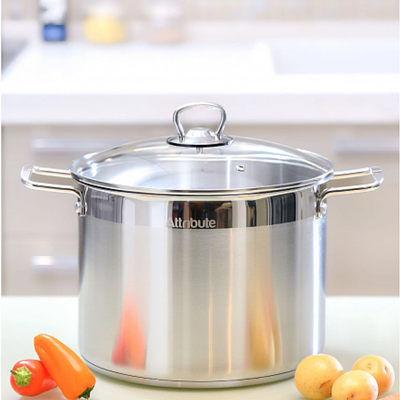 Кастрюля с крышкой MASTER CHEF 12л