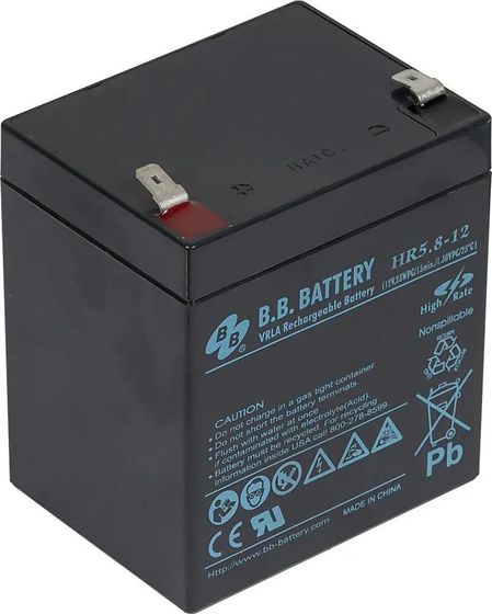 Батарея для ИБП B.B. Battery HR 5,8-12 12В 5.8Ач