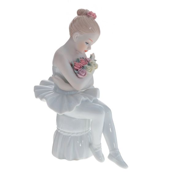 Фигурка декоративная &quot;Балерина&quot;, Д6,5 Ш10,5 В14 см