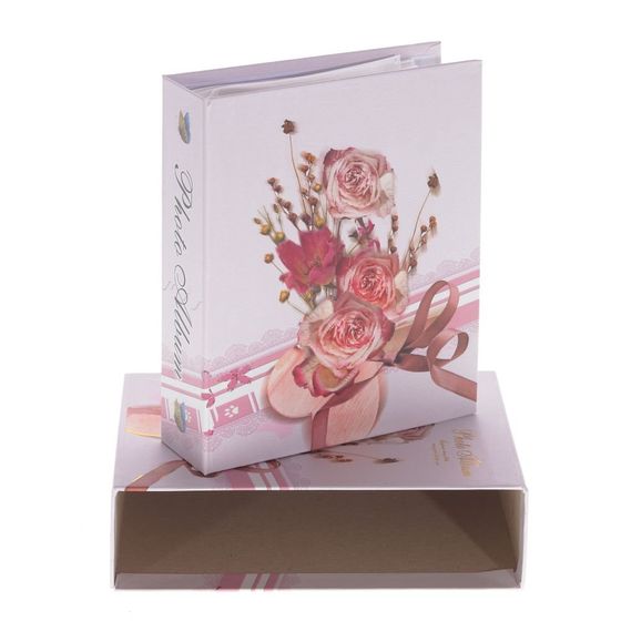 Фотоальбом для 40 фото 10*15, Д14 Ш4,5 В17 см, 4в.