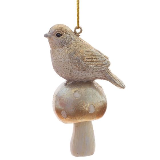 Изделие декоративное подвесное "Птичка", L5,5 W4,5 H7,5 см, 2в.