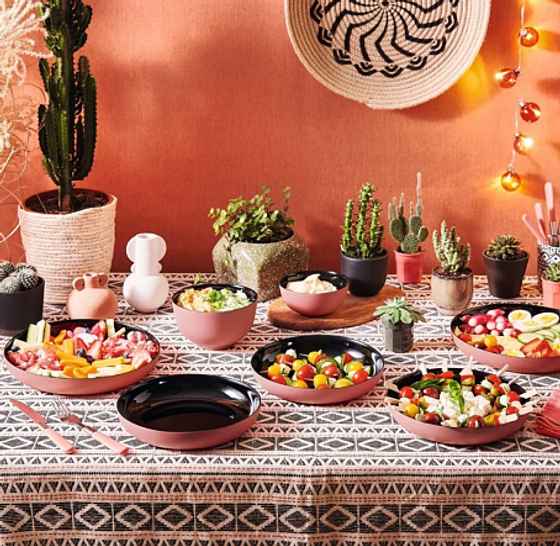 Блюдо VICKY TERRACOTTA 25см