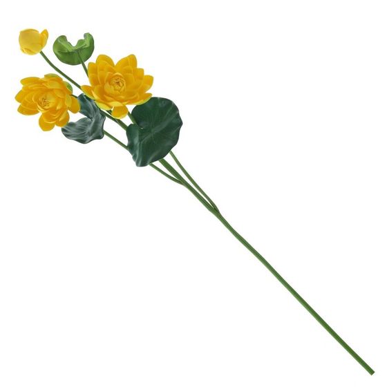 Цветок искусственный &quot;Лотос&quot;, L22 W22 H105,5 см