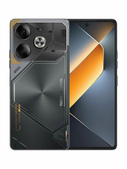 Смартфон Tecno Pova 6 8/256Gb серый (LI7 Meteorite Grey)