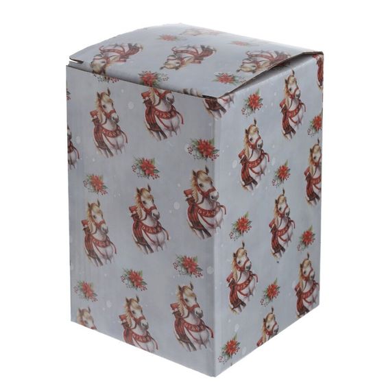 Ёмкость для сыпучих продуктов &quot;Лошадь&quot;, 680 мл, L10 W10 H16,5 см