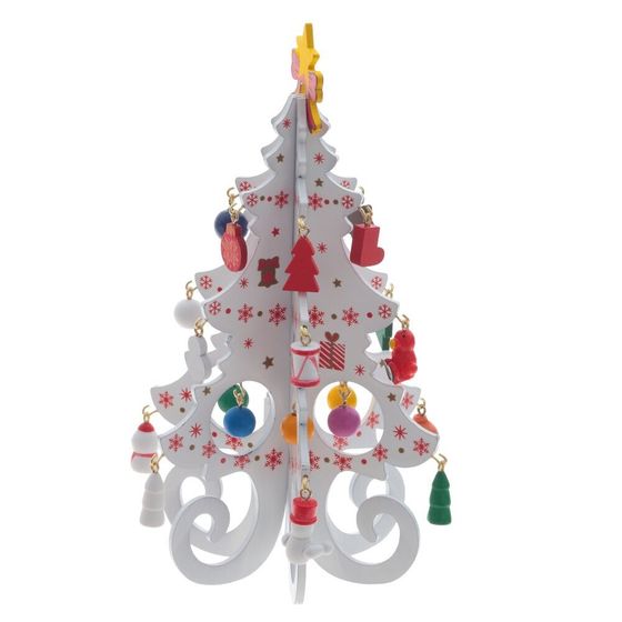 Фигурка декоративная &quot;Ёлка&quot;, L14 W1,5 H18,5 см, 3в.