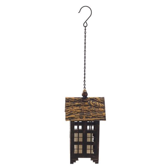 Изделие декоративное подвесное с подсвет &quot;Домик&quot; (3хAAA н/п), L14 W15 H29 см