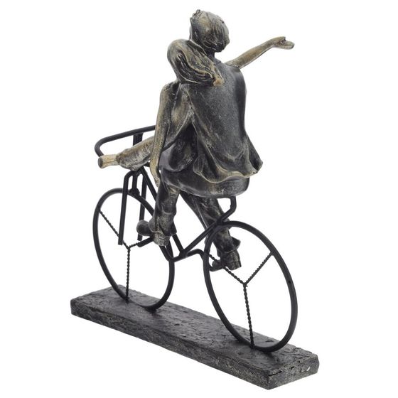 Фигурка декоративная "Влюбленная пара", L24 W12,5 H26,5 см