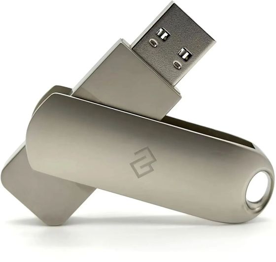 Флеш диск 128Gb Digma DRIVE3 DGFUM128A30SR USB3.0 серебристый