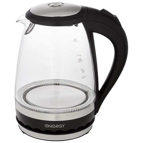 Чайник электрический Energy E-279 1,5л 2200Вт черный