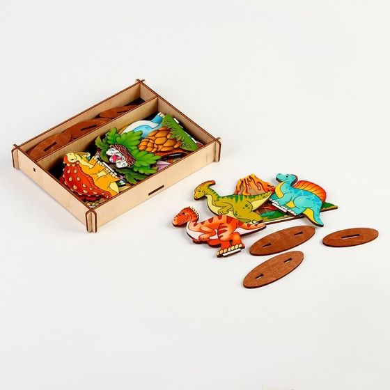 Игровой набор в коробке «Динозавры» 29 деталей