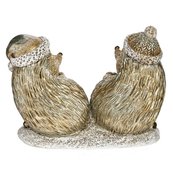 Фигурка декоративная &quot;Ёжики&quot;, L12,5 W5 H9 см