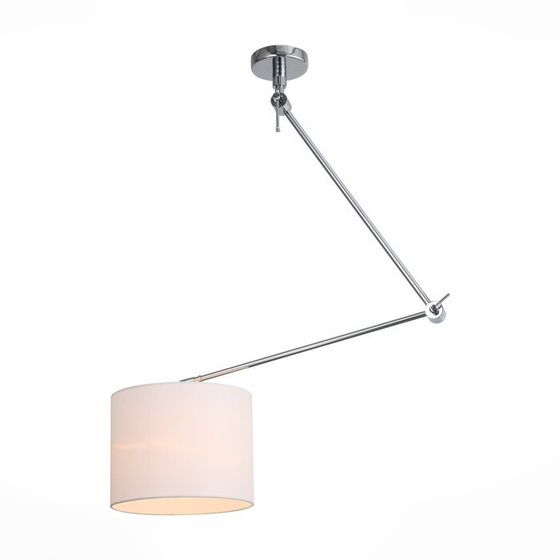 Светильник потолочный St Luce. SL460.102.01. Marcia. 1х60 Вт, E27, 39х28х90 см, цвет хром