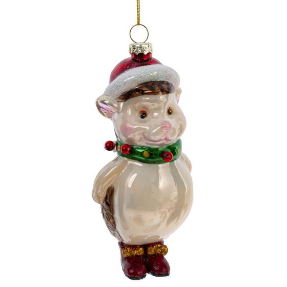 Украшение новогоднее &quot;Ёжик&quot;, L6,5 W6,5 H14 см