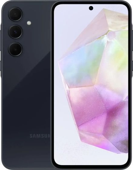 Смартфон Samsung Galaxy A35 5G 8/256Gb темно-синий (SM-A356EZKGCAU)