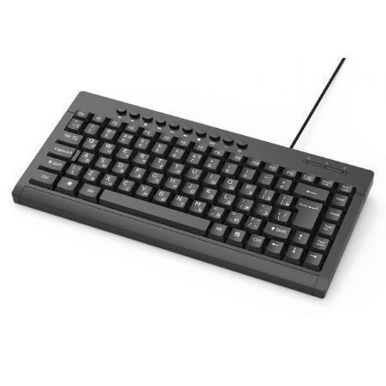 Клавиатура Ritmix RKB-104 проводная черный