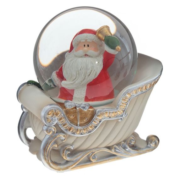 Фигурка декор в стекл шаре &quot;Дед Мороз&quot;, D6 см, L9,5 W7 H9,5 см, 2в.