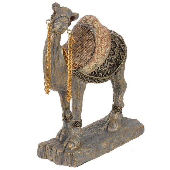 Фигурка декоративная "Верблюд", L15 W5 H15,5 см, 1 штука, дизайн микс