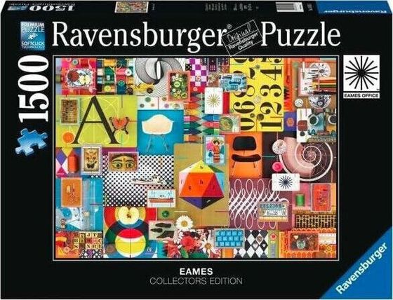Ravensburger Puzzle 2D 1500 деталей Карточный домик
