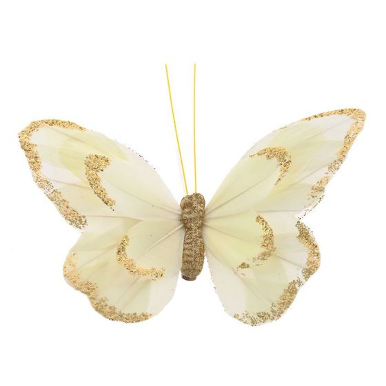 Изделие декоративное &quot;Бабочка&quot;, L13 W14 H2,5 см, 3в.