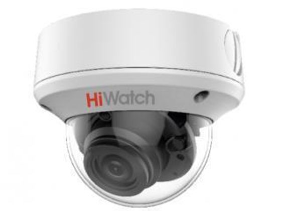 Камера аналоговая HiWatch DS-T208S 2.7-13.5mm HD-CVI HD-TVI цветная корп.:белый (DS-T208S (2.7-13,5mm)