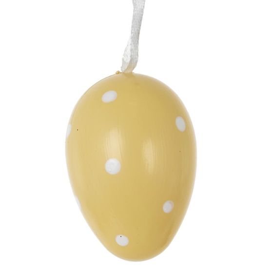 Набор из 12-ти изделий декоративных подвесных &quot;Яйцо&quot; (4*6), L18,5 W18,5 H4 см