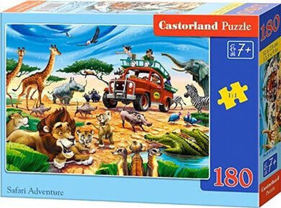 Castorland Puzzle Safari Adventure 180 elementów