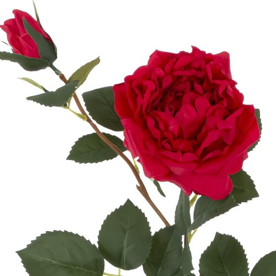 Цветок искусственный "Роза", L13 W15 H68 см