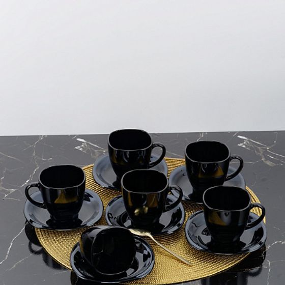 Чайный набор CARINE NOIR 12 предметов