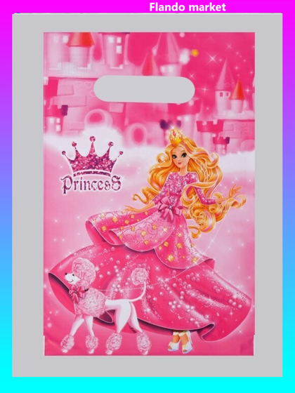 !09 Пакет "Фея" (набор 20 штук) полиэтиленовый с вырубной ручкой, 30 мкм 20 х 30 см.