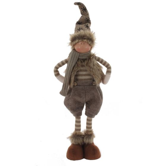 Игрушка набивная &quot;Мальчик/Девочка&quot;, L16 W9 H60/46 см, 2в.