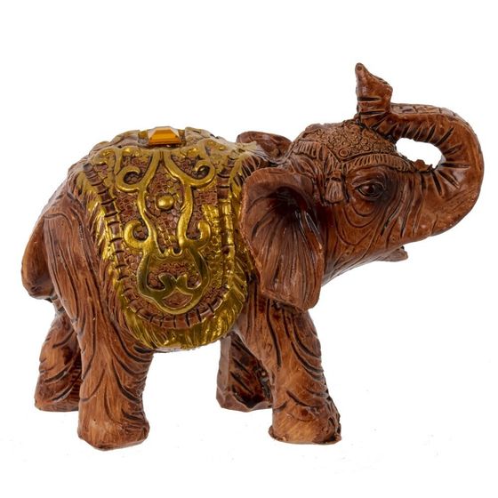 Набор их 7-ми фигурок декоративных &quot;Слон&quot;, Д20 Ш7 В21,5 см