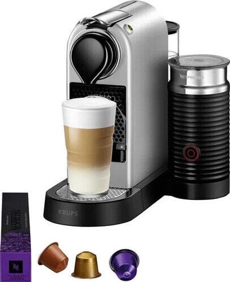 Krups Nespresso Citiz &amp; Milk XN761B Silver